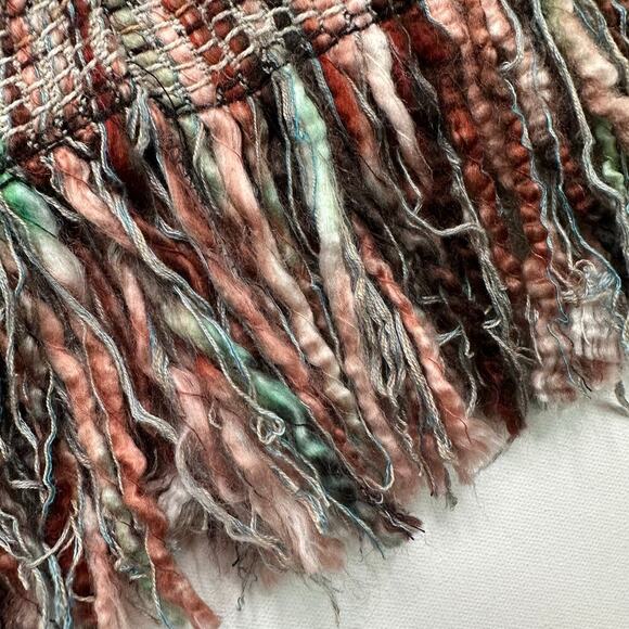 ETT TWA by Anthropologie Boucle Tweed Fringe Jacket - Picture 5 of 8